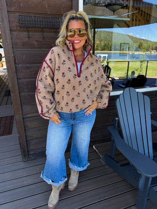 PREORDER- AFTER SUNSET QUARTER ZIP PULLOVER