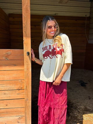 PREORDER- AUTUMN BLOOMING MAXI SKIRT