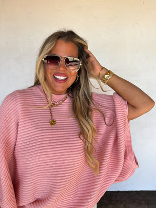 PREORDER- SPRING MEG PULLOVER PONCHO