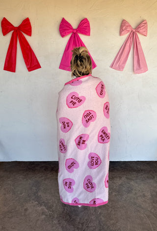 PREORDER- VALENTINES CLOUD BLANKET
