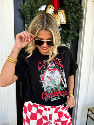 PREORDER- COFFEE & CHRISTMAS CHEER TEE