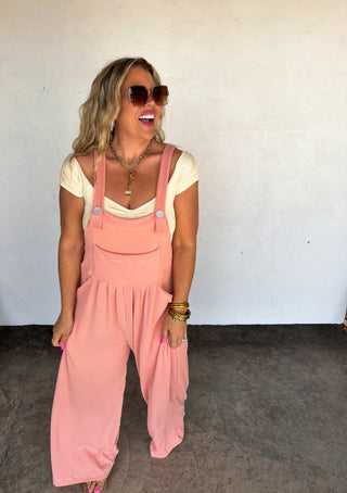 PREORDER- SPRING KARLI BOHO OVERALLS