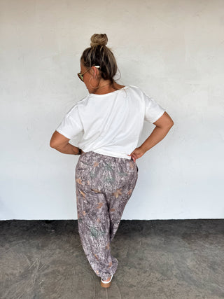 PREORDER- HIDEAWAY CAMO JOGGERS