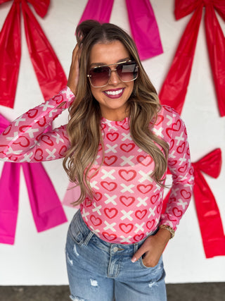 PREORDER- VALENTINES DRESS IT UP MESH TOPS