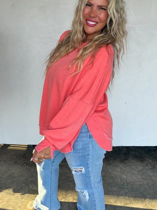 JOSS WASHED SWEATSHIRT