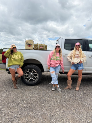PREORDER- HAPPY CAMPER PULLOVER