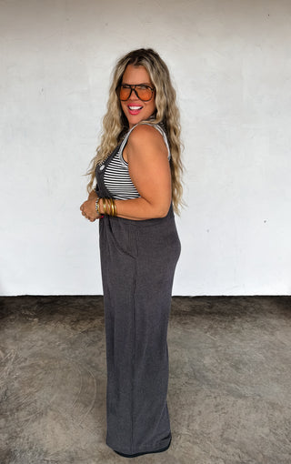 PREORDER- SPRING KARLI BOHO OVERALLS