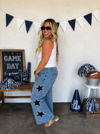 PREORDER- SIDELINE STAR JEANS