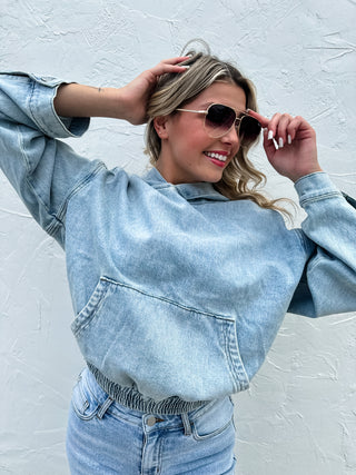 PREORDER- DENIM BLUES CLASSIC PULLOVER