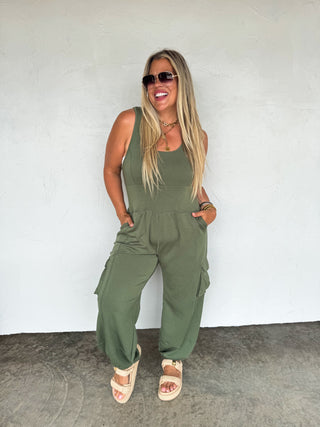 PREORDER- ALL SET TANK ROMPER