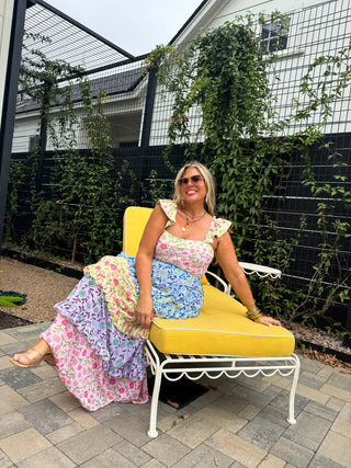 PREORDER- FLORAL RAINBOW SWIM SET