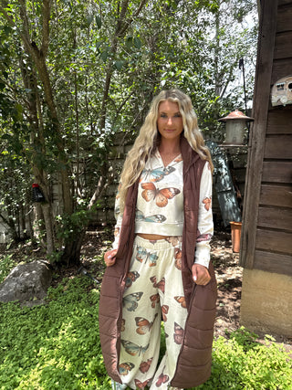 PREORDER- WILD OAK PUFFER VEST