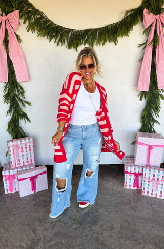 PREORDER- COZY CHRISTMAS CLOUD CARDIGAN