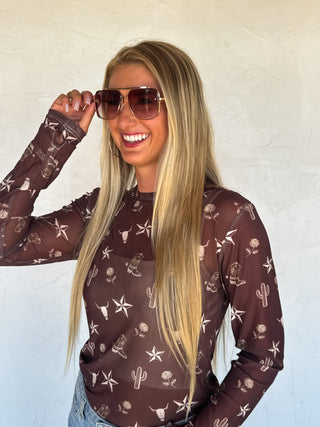 PREORDER- DESERT DREAMS DRESS IT UP MESH TOPS
