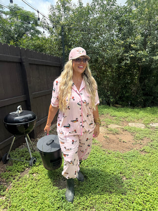 PREORDER- OUTDOOR GIRL LUXE PJ SETS