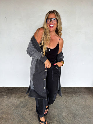 SPRING DESI SWEATSHIRT CARDIGAN