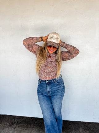 PREORDER- YEEHAW & HOWDY CAMO HAT