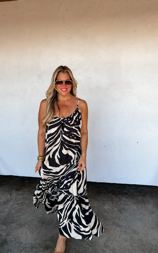 PREORDER- SAFARI NIGHTS DRESS