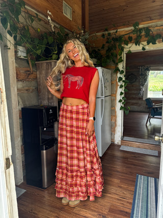 PREORDER- WANDER WEST MAXI SKIRT