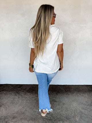 PREORDER- JOEY WASHED COTTON BOYFRIEND TEE
