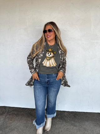 PREORDER- CAMO & CHEETAH PRINT LOLA CARDIGAN