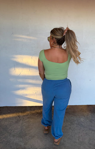 PREORDER- OUT AND ABOUT CAP SLEEVE TOP