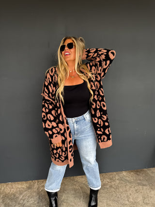 PREORDER- LIGHTING & CHEETAH CLOUD CARDIGANS