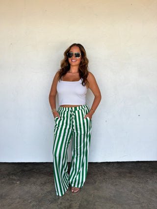 PREORDER- GAME DAY HADDIE WIDE LEG PANTS
