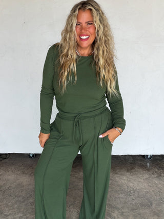 PREORDER- SUNDAY RIBBED LOUNGE SETS