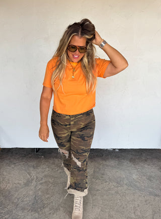 PREORDER- URBAN CAMO DISTRESSED JEAN
