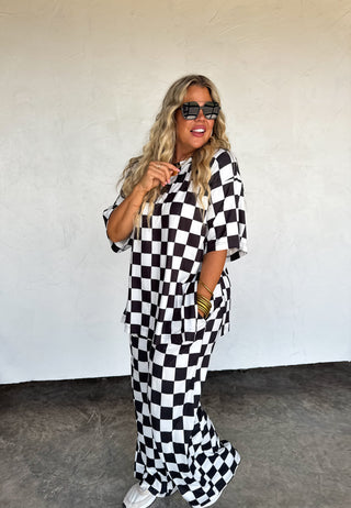 PREORDER- CHECKER POP PANTS