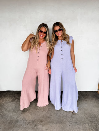 BUCKETLIST KNIT JUMPSUIT