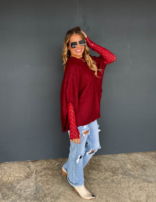 PREORDER- FALL MEG PULLOVER PONCHO