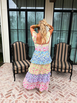 PREORDER- FLORAL RAINBOW SWIM SET