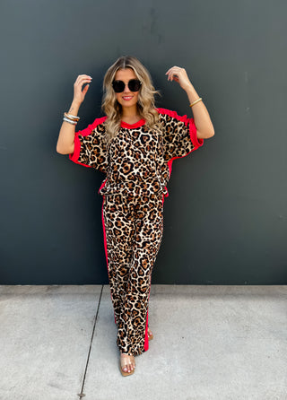 PREORDER- FIERCE & FLIRTY CHEETAH TOP