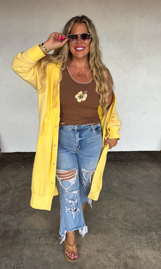 SPRING DESI SWEATSHIRT CARDIGAN