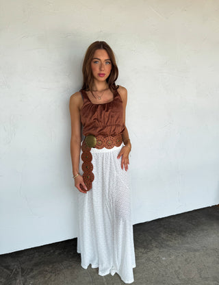 DESERT BELLE SUEDE TANK
