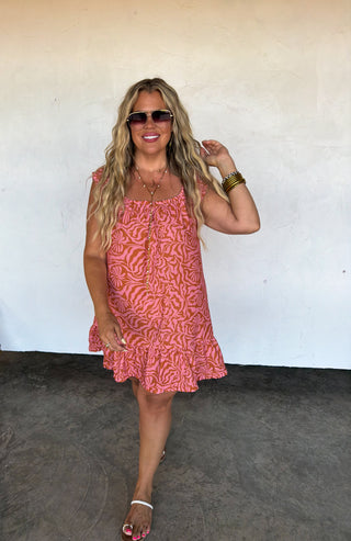 PREORDER-SUNSET TIDES BABYDOLL DRESS