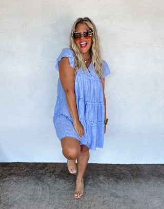PREORDER- DAY DREAMING RUFFLE DRESS