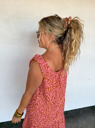 PREORDER-SUNSET TIDES BABYDOLL DRESS