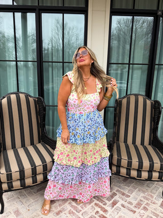 PREORDER- FLORAL RAINBOW SWIM SET