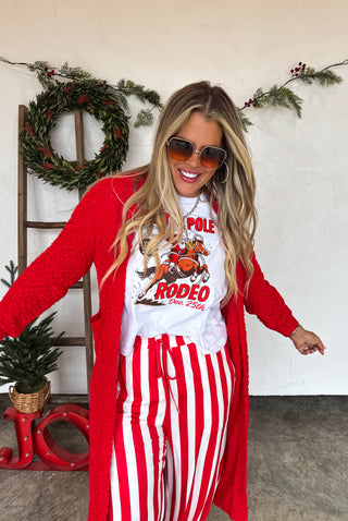 PREORDER- CHRISTMAS VERTICAL VIBES STRIPE PANTS