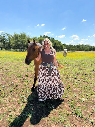 PREORDER- WANDER WEST MAXI SKIRT