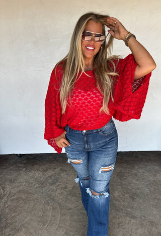 PREORDER- WINTER FREE SPIRIT BELL SLEEVE TOP