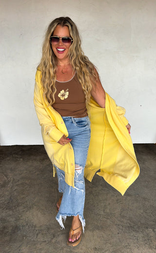 SPRING DESI SWEATSHIRT CARDIGAN