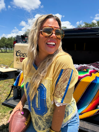 PREORDER- BLEACHER BABE LACE JERSEY