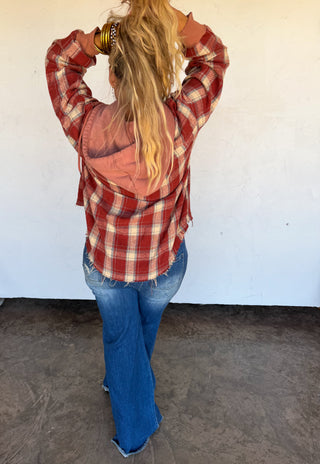 PREORDER- MOUNTAIN MORNING PLAID SHACKET