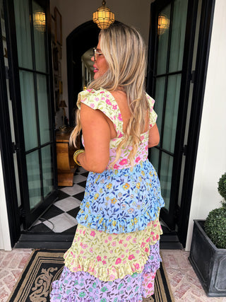 PREORDER- FLORAL RAINBOW SWIM SET