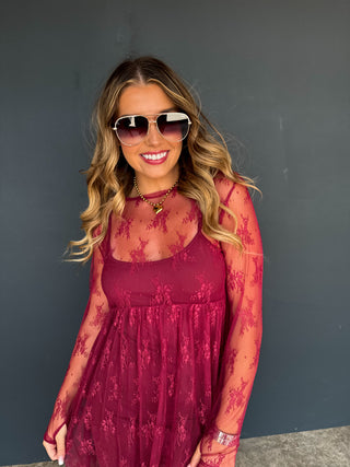 PREORDER- EVANGELINE LACE DRESS