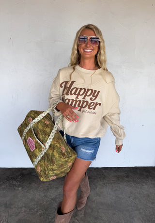 PREORDER- HAPPY CAMPER PULLOVER